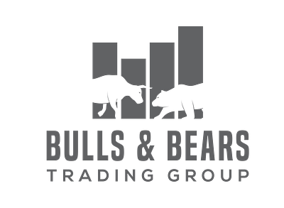 BULLS AND BEARS TRADING GROUP LOGO DESIGN bears and bulls logo bears logo bulls and bears logo bulls logo business logo creative design flat logo graphic designer illustration logo logo designer minimalist logo modern logo mz monir mzmonir new logo outstanding logo trading group logo unique