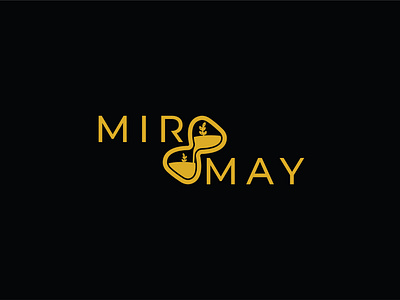 MIR AND MAY LOGO DESIGN