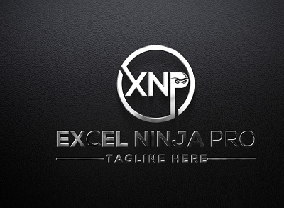 EXCEL NINJA PRO LOGO DESIGN business logo custom logo design excel logo excel ninja pro logo flat logo graphic designer illustration lettering logo logo logo creator logo designer logo maker minimalist logo modern logo mzmonir outstanding logo xnp logo