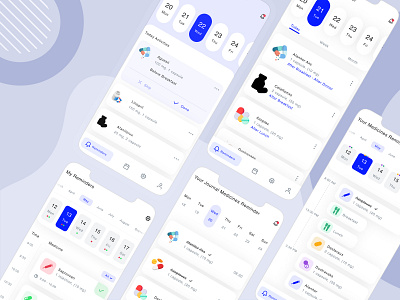 Best Medicine Reminder App Design app app design app development design design app designer icon ui ux vector