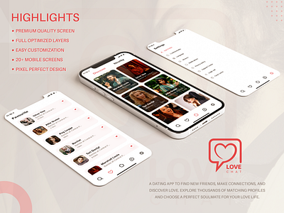 Best Dating app UI/UX Design app design branding dating dating app design app designers graphic design mobile app design ui ui design ui trends uiux ux ux design