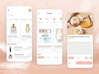 Beauty Product - E-Commerce Mobile App
