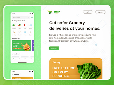 Grocery Delivery App Design