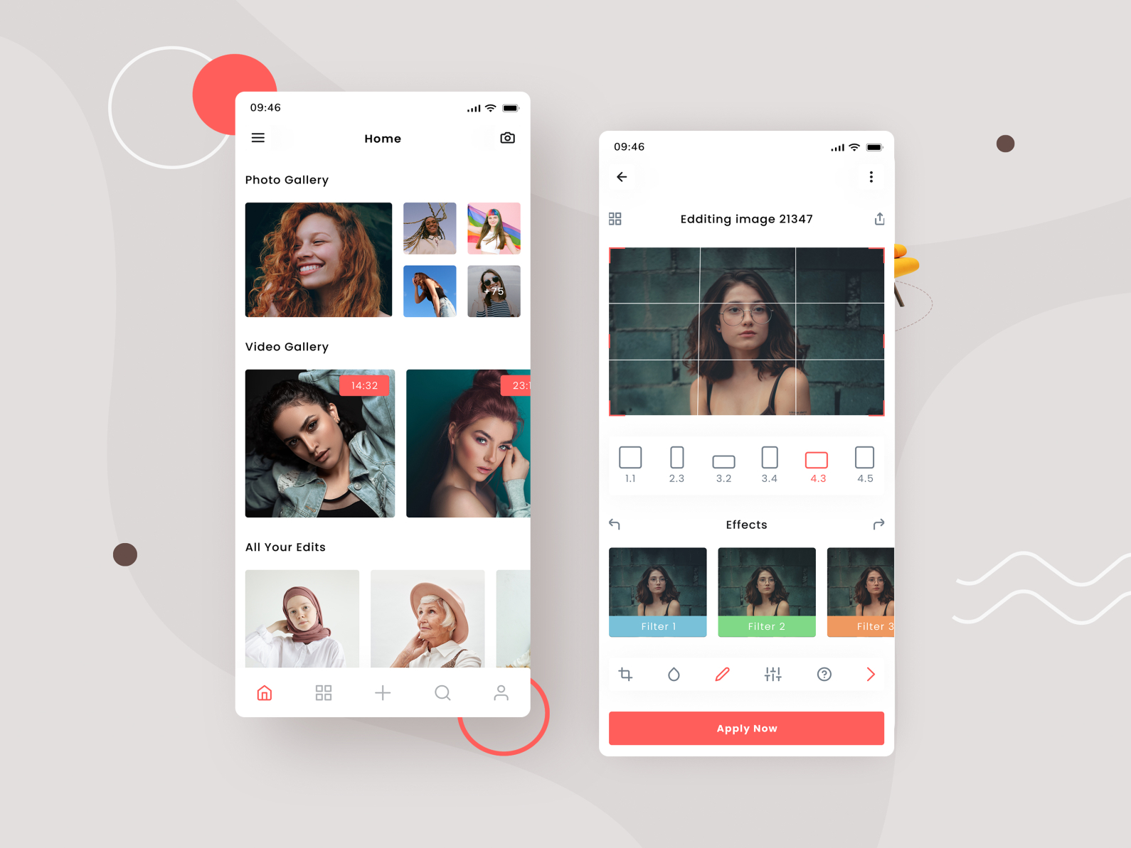 Photo Editing App Ui Ux Design By Amit Patel On Dribbble