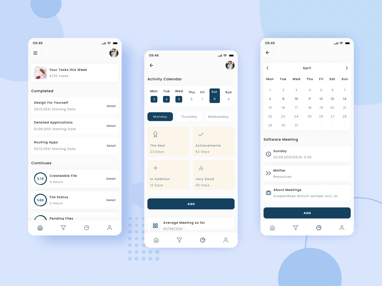 Task Management App Ui Design by Amit Patel on Dribbble