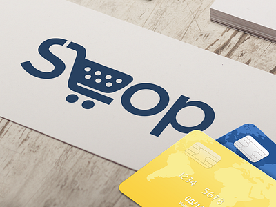 Shop Logo V.2. basket credit card icon logo shop shopping