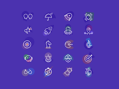 Small set of icons for media company icon icondesign icons iconset illustraion lineicons media simbol