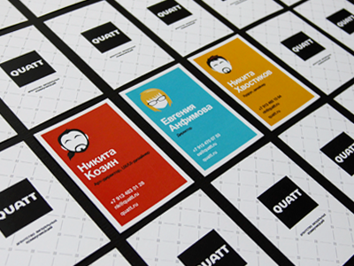 Quatt businesscards