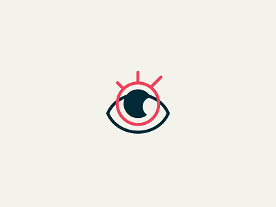 Eye app eye icon illustration line minimal vector