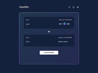 Liquidity Design