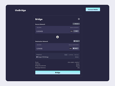 Crypto Bridge Design app design figma ui user interface