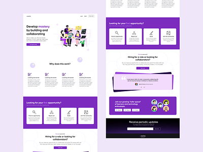 Recruitment and Learning Platform Design