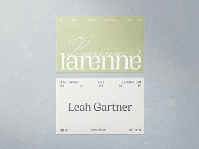 Larenne - Brand Identity