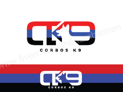 Corbos K9 art design flat graphic design illustration illustrator logo minimal vector web