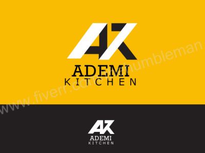 Ademi kitchen art design flat graphic design illustration illustrator logo minimal vector web