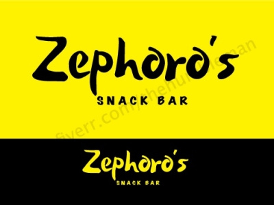 zephro's snak art design flat graphic design illustration illustrator logo minimal vector web