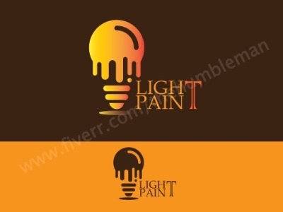 lightpaint art branding design flat graphic design illustration illustrator logo minimal vector web