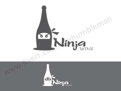 ninjawine art branding design flat graphic design illustration illustrator logo minimal vector web