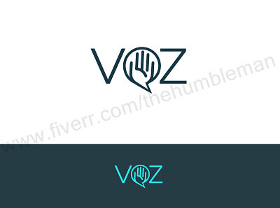 VOZ art branding design flat graphic design illustration illustrator logo minimal vector web