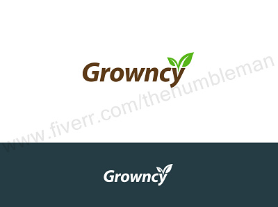 Growncy art branding design flat graphic design illustration illustrator logo minimal vector web