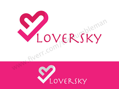 loversky art design flat graphic design illustration illustrator logo minimal vector web