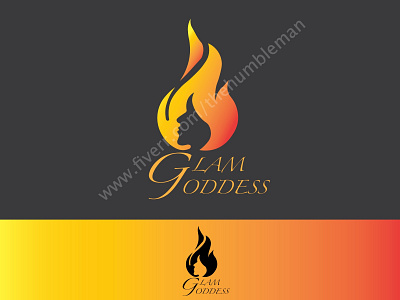 Glam Goddess art branding design flat graphic design illustration illustrator logo minimal vector web