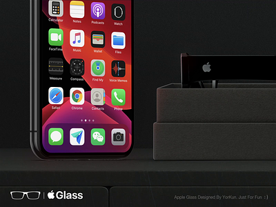 Apple Glass ae animation apple gif glass glassware iphone ui vr