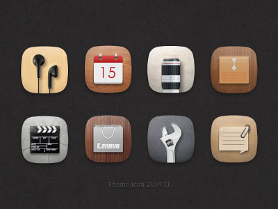 A set of icons icon phone theme