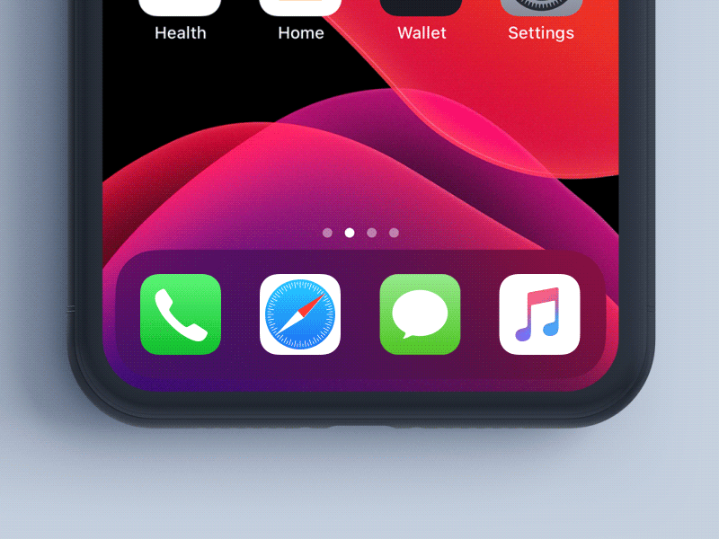 SMS BOOM animation boom design disappear dock dock icon explosion gif icon iphone x message sms ui wiggle