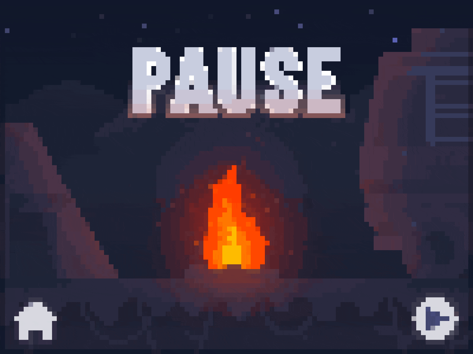 Pause-Pixel Game by YorKun 右可 on Dribbble