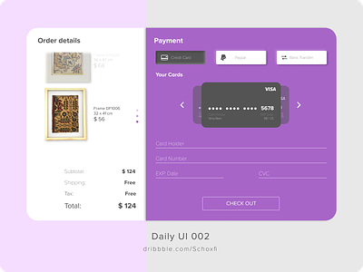Daily UI Challenge 002 checkout daily 100 challenge design figma figmadesign payment ui uidaily uidaily002 uidailychallenge uidailychallenge002 uidesign uiux ux uxdesign