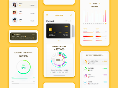 Payment App Analytics Chart