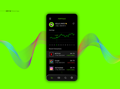 Stock App analytics analytics chart app app design banking daily ui design figma financial app investment investment app mobile stock stock app ui ui design uidesign ux uxui web