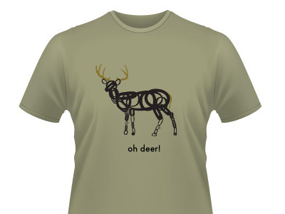 Oh deer tshirt