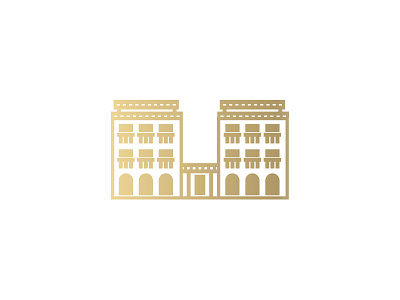 Hotel Icon brownstone building buildings design hospitality hotel icon icons insurance insure pattern real estate