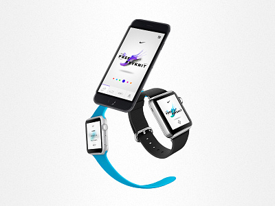 Nike Free Flyknit - Apple watch, Mobile