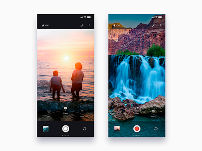 Photo app for iPhone X - Daily UI Challenge 10/365 app design clean email app interaction design ixda photo ui ui design user experience user interface ux ux design