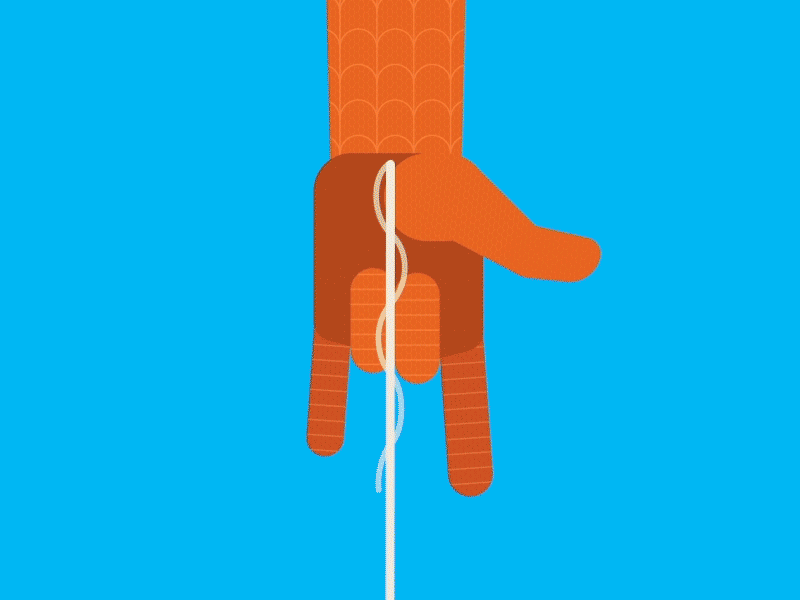 Need a Hand? animation colin ozawa down the street designs gif hands illustration lakers motion graphics paul zappia spiderman
