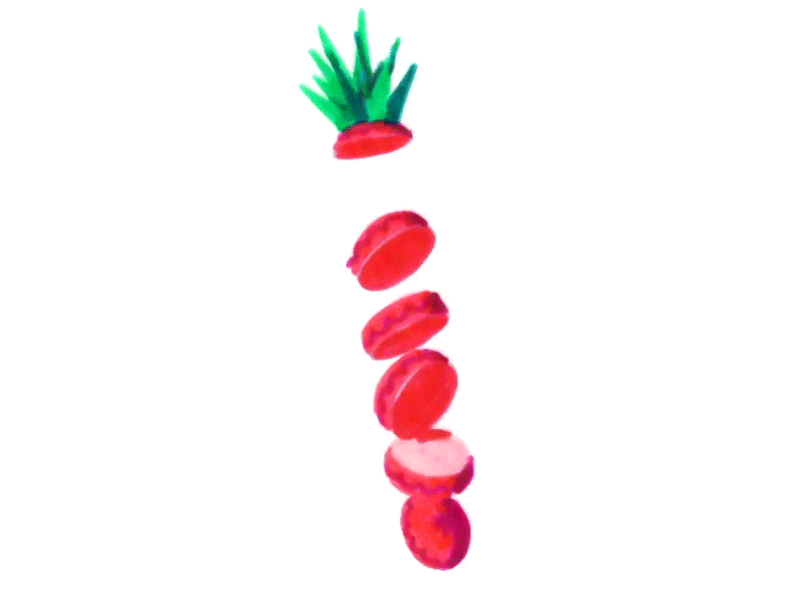 Pineapple Pen motion graphics illustration crayola animation fruit frame by frame pineapple