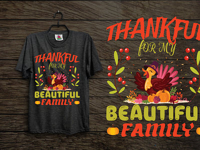 THANK GIVING T-SHIRT DESIGN