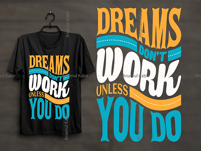 Typography tshirt design