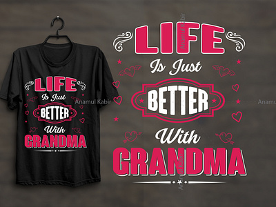 Grandma T-Shirt Design