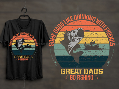 Fishing T-Shirt Design hiking illustration logo online tshirt design retro design style t shirt design tshirt tshirt desig idea tshirt design tshirt design template tshirtdesign tshirts typography typography tshirt ui vactor vintage tshirt