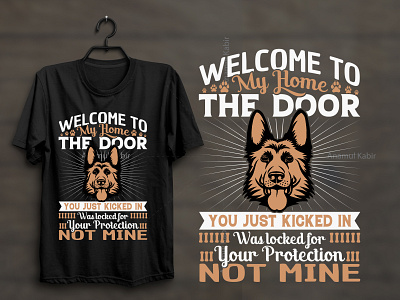 German Shepherd T-Shirt Design