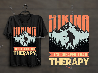 Hiking T-Shirt Design adventure time car race hiking illustration logo omline tshirt design retro design style t shirt design and print tshirt tshirt design tshirt design ideas tshirt design template tshirt designer tshirtdesign typography typography tshirt ui vactor vintage tshirt