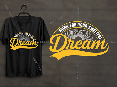 Custom Typography T Shirt  Design