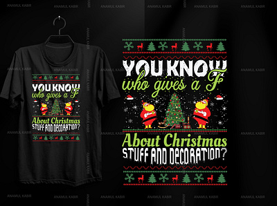 Christmas T-shirt Design 3d animation branding christmas christmas tree graphic design logo motion graphics ui