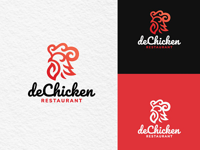 Logo For Sale | Minimal Rooster Logo animal logo branding branding logo chicken logo exclusive logo logo design logo for sale logodesign logos monogram logo ready made logo restaurant logo rooster logo