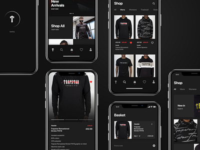 Trapstar London Clothing App app clothing mobile shopping shopping app trapstar