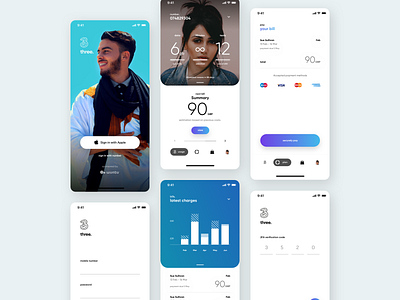 Three Mobile App Redesign